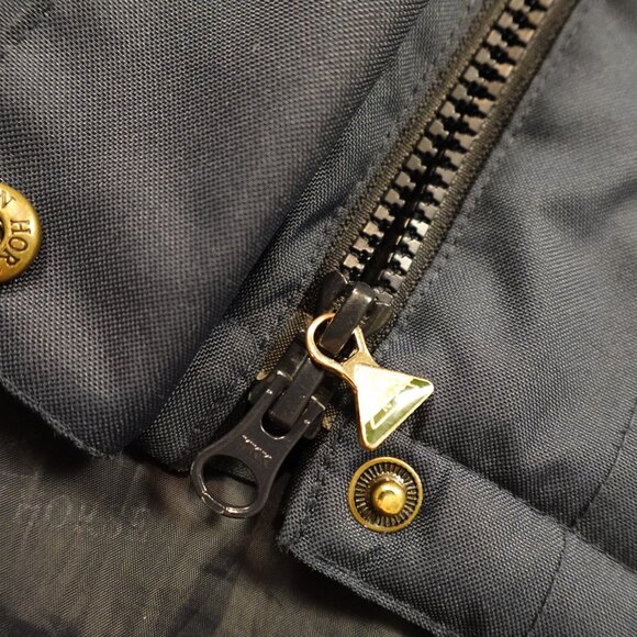 Mountain Horse Windsor Jacket Women’s Medium Black Navy Hooded Equestrian - Picture 15 of 16